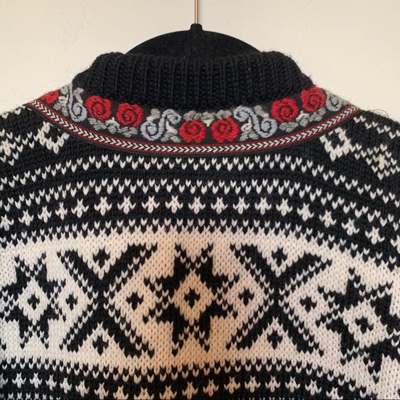 Vintage Voss of Norway 100% Pure Wool Sweater M - Picture 8 of 16